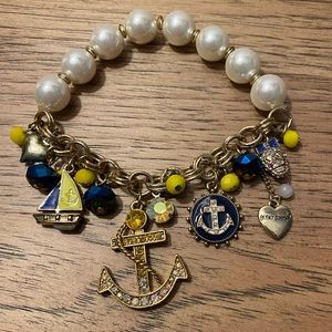 Betsey Johnson Nautical Anchor Bracelet